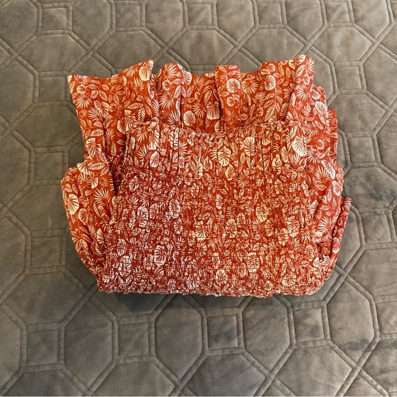 Women’s Loft Palm-Print Mini Skirt - Size M - Picture 8 of 10